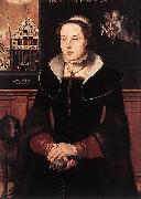 Pieter Pourbus Portrait of Jacquemyne Buuck oil painting reproduction